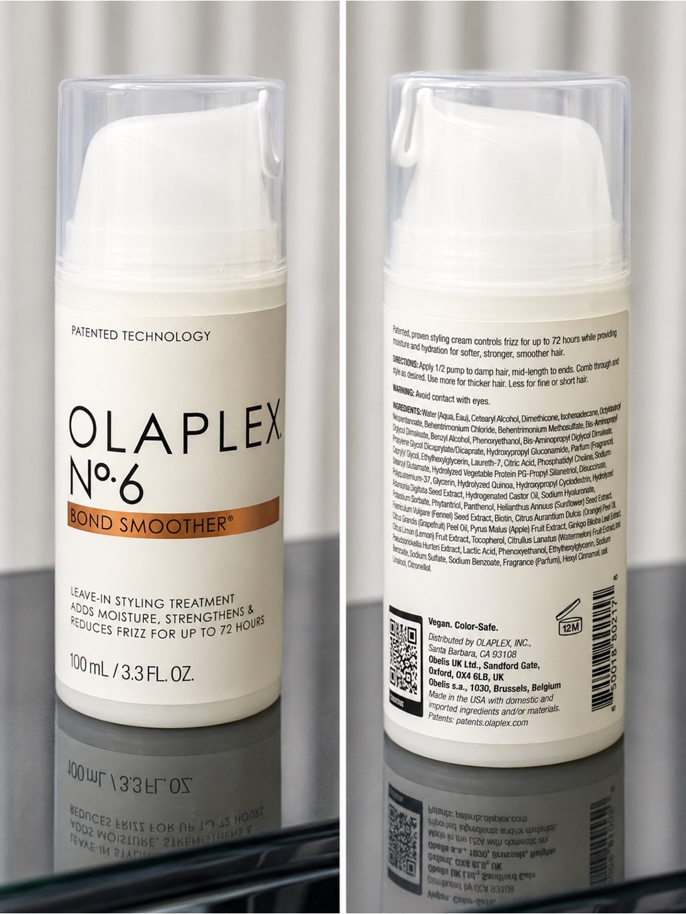 OLAPLEX No.6 Bond Smoother Leave-In Treatment - White with Gold Label